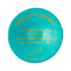 Lolita Happy 65th Birthday Handpainted Wine Glass, 15 Oz. -Hallmark Shop 65th Birthday Balloons and Streamers Wine Glass 6016991 04