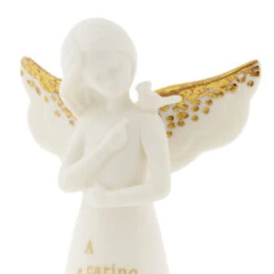 Hallmark A Caring Heart Mini Angel Figurine, 3.8" -Hallmark Shop A Caring Heart Mini Angel Figurine 1JOA2235 03