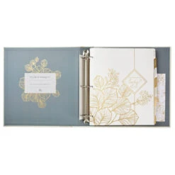 Hallmark A Happy Beginning Wedding Planner 3-Ring Binder -Hallmark Shop A Happy Beginning Wedding Planner 3Ring Binder 1EDY2050 03