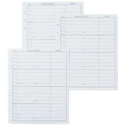 Hallmark Address Book Refill Pages