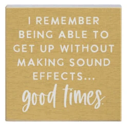 Sincere Surroundings Sound Effects Funny Wood Quote Sign