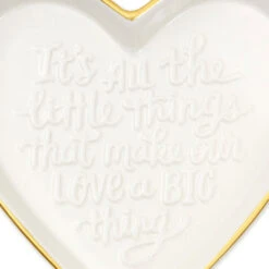 Hallmark All The Little Things Heart-Shaped Trinket Dish -Hallmark Shop All the Little Things HeartShaped Trinket Dish 1SNN1146 04
