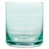 Hallmark An Old Saying Funny Rocks Glass, 12 Oz.