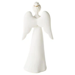 Hallmark Joanne's Angels Light To The World Angel Figurine, 8.5" -Hallmark Shop Angel Holding Star Porcelain Figurine 1JOA2256 02