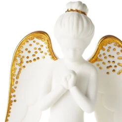 Hallmark Joanne's Angels Light To The World Angel Figurine, 8.5" -Hallmark Shop Angel Holding Star Porcelain Figurine 1JOA2256 04