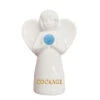 Hallmark Aquamarine Angel Of Courage Mini Figurine, 2" -Hallmark Shop Angel Mini Figurine Holding Aquamarine Stone 1JOA2264 01