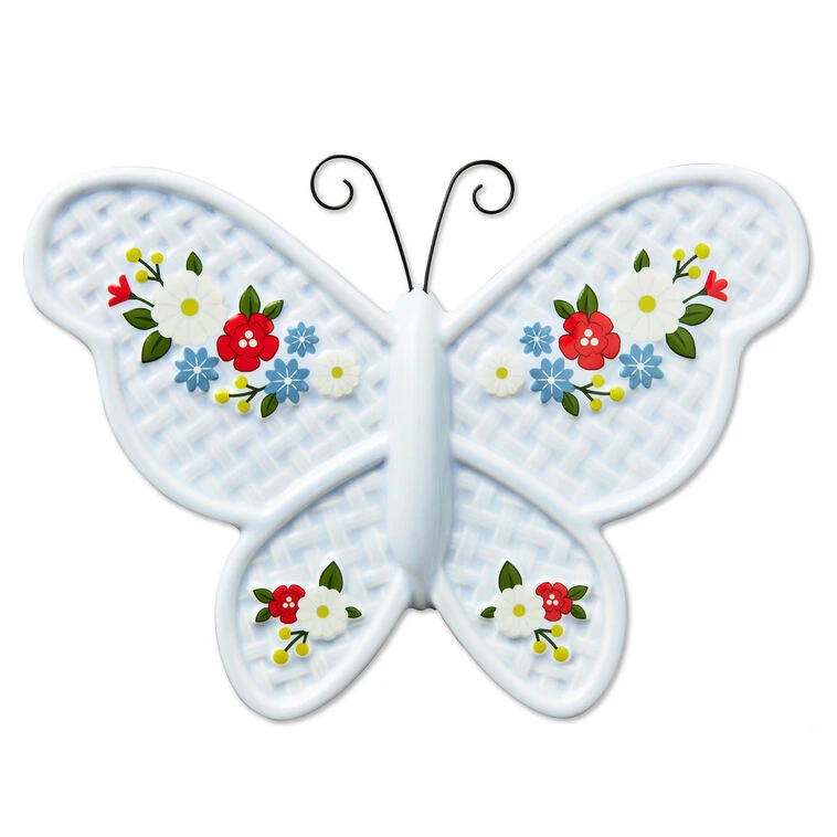 Hallmark Butterfly Ceramic Spring Decor 3 Hallmark Butterfly Ceramic Spring Decor
