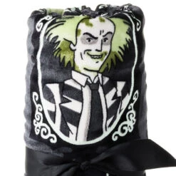 Hallmark Beetlejuice™ Glow-in-the-Dark Throw Blanket, 50x60 12 Hallmark Beetlejuice™ Glow-in-the-Dark Throw Blanket, 50x60 -Hallmark Shop Beetlejuice GlowintheDark Throw Blanket 1HGN1583 06