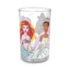 Hallmark Disney Princess Characters Collectible Drinking Glass, 13.5 Oz. 2 Hallmark Disney Princess Characters Collectible Drinking Glass, 13.5 Oz. -Hallmark Shop Belle Tiana Ariel and Jasmine Collector Glass 1WOW1007 01