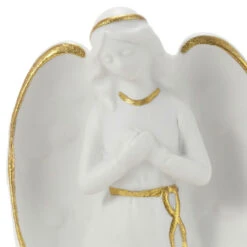 Hallmark Bereavement Angel Figurine Tea-Light Holder, 4.87" 9 Hallmark Bereavement Angel Figurine Tea-Light Holder, 4.87" -Hallmark Shop Bereavement Angel Figurine TeaLight Holder 1JOA2233 04