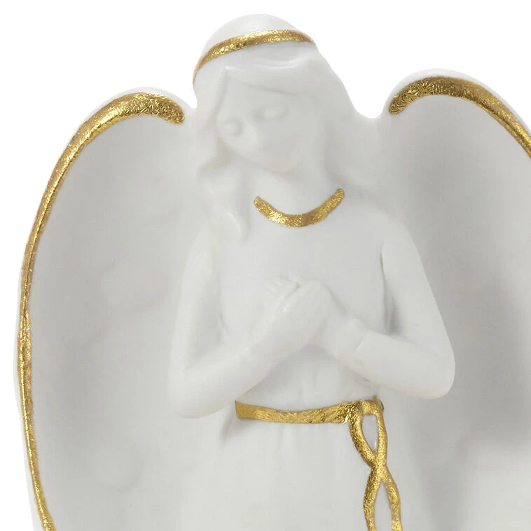 Hallmark Bereavement Angel Figurine Tea-Light Holder, 4.87" 6 Hallmark Bereavement Angel Figurine Tea-Light Holder, 4.87" - Image 4