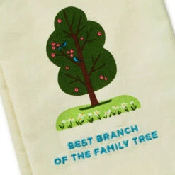 Hallmark Best Branch Of The Family Tree Tea Towel, 18x26 -Hallmark Shop Best Branch of the Family Tree Kitchen Towel 1SNN1207 03