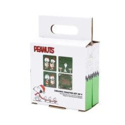 BioWorld Peanuts Gang Holiday Ceramic Coasters, Set Of 4 11 BioWorld Peanuts Gang Holiday Ceramic Coasters, Set Of 4 -Hallmark Shop BioWorld Peanuts Gang Four Holiday Ceramic Coasters VKA67LJPNTRE00 05
