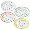 Hallmark Birthday Celebration Icons Melamine Dessert Plates, Set Of 4 -Hallmark Shop Birthday Celebration Icons Melamine Dessert Plates 1BIR1314 01