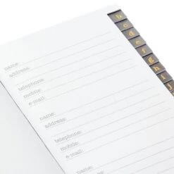 Hallmark Black Faux Leather Slim Address Book 9 Hallmark Black Faux Leather Slim Address Book -Hallmark Shop Black Faux Leather Slim Address Book root 1ADD9822 ADD9822 04.jpg Source Image