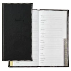 Hallmark Black Faux Leather Slim Address Book 11 Hallmark Black Faux Leather Slim Address Book -Hallmark Shop Black Faux Leather Slim Address Book root 1ADD9822 ADD9822 06.jpg Source Image