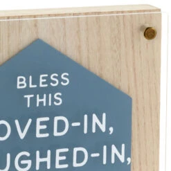 Hallmark Bless This House Layered Square Quote Sign, 8x8 7 Hallmark Bless This House Layered Square Quote Sign, 8x8 -Hallmark Shop Bless This House Layered Square Quote Sign 1SNN1148 03