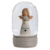 Blossom Bucket December Birthstone Angel Snow Globe, 4.2" -Hallmark Shop Blossom Bucket December Birthstone Angel Snow Globe 24114179 01