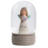 Blossom Bucket February Birthstone Angel Snow Globe, 4.2" -Hallmark Shop Blossom Bucket February Birthstone Angel Snow Globe 24114169 01