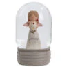 Blossom Bucket January Birthstone Angel Snow Globe, 4.2" -Hallmark Shop Blossom Bucket January Birthstone Angel Snow Globe 24114168 01