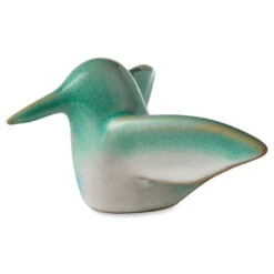 Hallmark Sculpted Blue And Green Hummingbird Figurine, 1.75"
