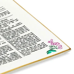 Hallmark Bridgerton Lady Whistledown's Society Papers Trinket Dish -Hallmark Shop Bridgerton Lady Whistledown Trinket Tray 1PCL1056 04