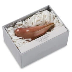 Hallmark Sculpted Sparrow Figurine, 1.75" -Hallmark Shop Brown Sparrow Ceramic Bird Figurine 1SNN1191 04