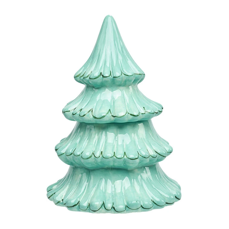 Cedarwood Scented Ceramic Evergreen Tree Candle 3 Cedarwood Scented Ceramic Evergreen Tree Candle
