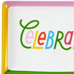 Hallmark Celebrate Serving Tray -Hallmark Shop Celebrate Serving Tray 1BIR1312 04
