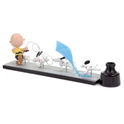 Hallmark Peanuts® 75th Anniversary Friendship Of A Lifetime Limited Edition Charlie Brown And Snoopy Figurine, 4.25" -Hallmark Shop Charlie Brown and Snoopy Ink Well Desk Accessory 1PAJ4700 02