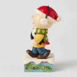 Enesco Jim Shore Peanuts Charlie Brown And Snoopy Wrapped In Scarf Figurine, 6" -Hallmark Shop Charlie Brown and Snoopy Sharing Scarf Figurine 6017237 05