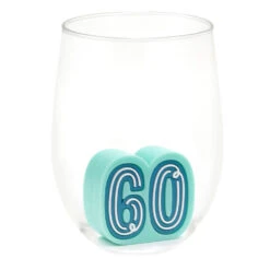 Hallmark Charmers 60th Birthday Silicone Charm -Hallmark Shop Charmers 60th Birthday Silicone Charm 1ICN1026 05