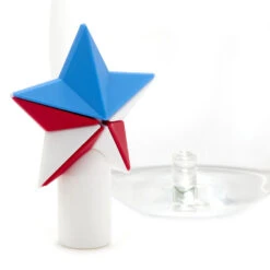 Hallmark Charmers Americana Star Silicone Charm -Hallmark Shop Charmers Americana Star Silicone Charm 1ICN1021 04