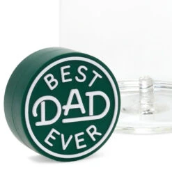 Hallmark Charmers Best Dad Ever Green Silicone Charm -Hallmark Shop Charmers Best Dad Ever Green Silicone Charm 1ICN1011 04