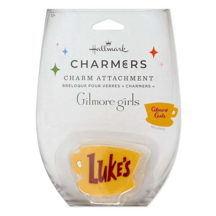Hallmark Gilmore Girls Luke's Diner Charmers Silicone Charm, 1.3" 7 Hallmark Gilmore Girls Luke's Diner Charmers Silicone Charm, 1.3" - Image 5