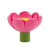 Hallmark Charmers Pink Flower Silicone Charm