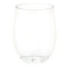 Hallmark Charmers Plastic Stemless Contour Glass, 19.5 Oz. -Hallmark Shop Charmers Plastic Stemless Wine Glass 1ICN1042 01
