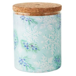 Hallmark Chilled Mint And Vanilla Scented 2-Wick Jar Candle, 14.5 Oz.