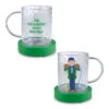 Hallmark National Lampoon's Christmas Vacation™ Clark Griswold Glass Mug With Light And Sound Base, 13 Oz. -Hallmark Shop Clark Griswold Mug and Lightup Base With Sound 1XKT6144 01