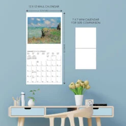 Graphique 2026 Claude Monet 16-Month Calendar -Hallmark Shop Claude Monet 2026 Monthly Wall Calendar 9781664844896 05