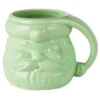 Hallmark Mint Green Sculpted Santa Mug, 8 Oz. 1 Hallmark Mint Green Sculpted Santa Mug, 8 Oz. -Hallmark Shop ColorDipped Shaped Santa Mug in Mint Green 1XKT8027 01