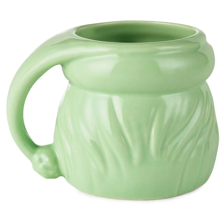 Hallmark Mint Green Sculpted Santa Mug, 8 Oz. 4 Hallmark Mint Green Sculpted Santa Mug, 8 Oz. - Image 2