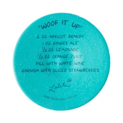 Lolita Woof It Up Handpainted Wine Glass, 15 Oz. 9 Lolita Woof It Up Handpainted Wine Glass, 15 Oz. -Hallmark Shop Colorful Dogs and Hearts Wine Glass 6016981 04