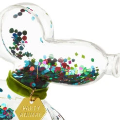 Hallmark Confetti-Filled Glass Balloon Dog 9 Hallmark Confetti-Filled Glass Balloon Dog -Hallmark Shop ConfettiFilled Glass Balloon Dog 1BIR1307 03