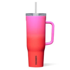 Corkcicle Sangria Cruiser Insulated Tumbler With Handle 40 Oz.