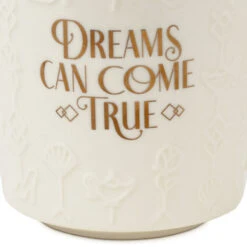 Hallmark Disney Princess Dreams Can Come True Mug, 13 Oz. -Hallmark Shop Cream Mug With Disney Princess Embossed Icons 1DYG2135 03