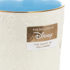 Hallmark Disney Princess Dreams Can Come True Mug, 13 Oz. -Hallmark Shop Cream Mug With Disney Princess Embossed Icons 1DYG2135 05
