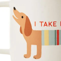 Hallmark Dachshund Long Breaks Funny Mug, 16 Oz. -Hallmark Shop Dachshund Long Breaks Funny Mug 1MUG3595 03
