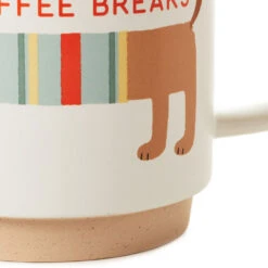 Hallmark Dachshund Long Breaks Funny Mug, 16 Oz. -Hallmark Shop Dachshund Long Breaks Funny Mug 1MUG3595 04