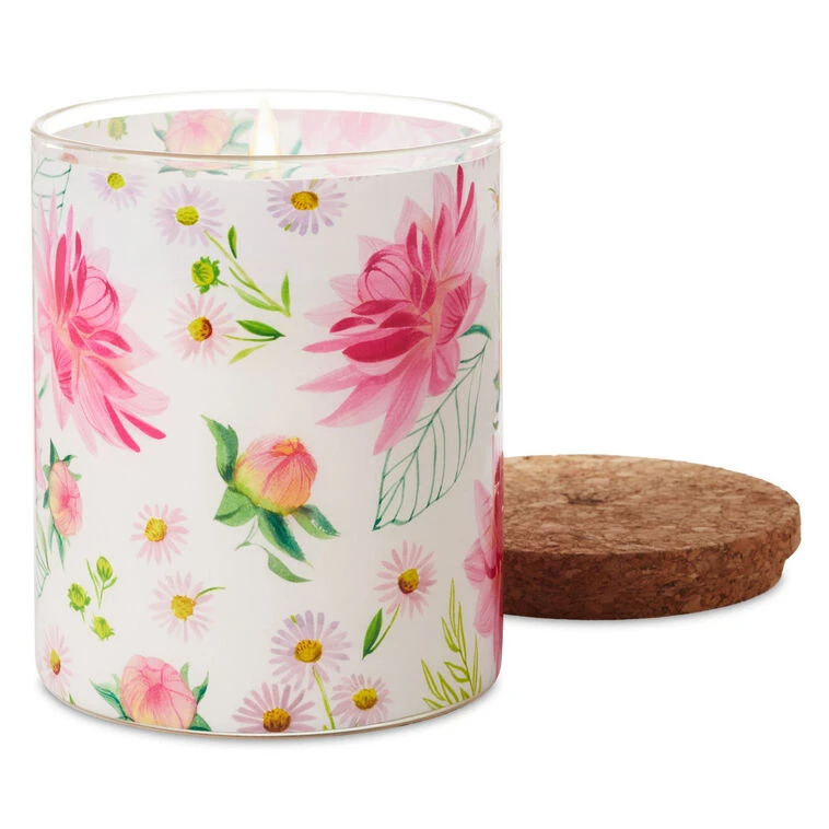Hallmark Dahlia And Jasmine Scented 2-Wick Jar Candle, 14.5 Oz. 4 Hallmark Dahlia And Jasmine Scented 2-Wick Jar Candle, 14.5 Oz. - Image 2